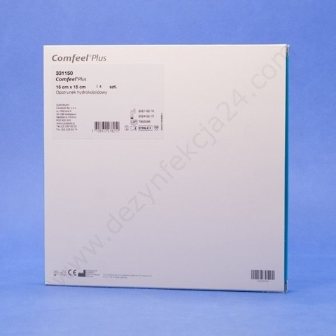 Comfeel Plus - opatrunek hydrokoloidowy 15 x 15 cm. (1 szt.)
