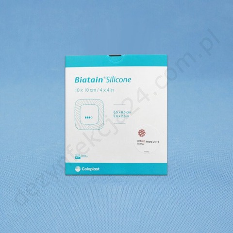Opatrunek piankowy Biatain Silicone z silikonem 12,5 x 12,5 cm (1 szt.)